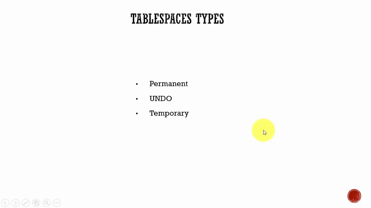 041 Oracle DBA Complete Tutorial - Tablespace Concepts