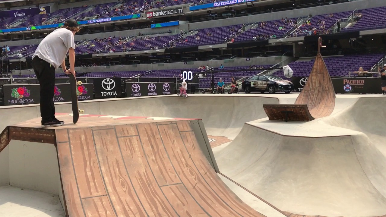 Ivan Federico, XGames practice. Minneapolis