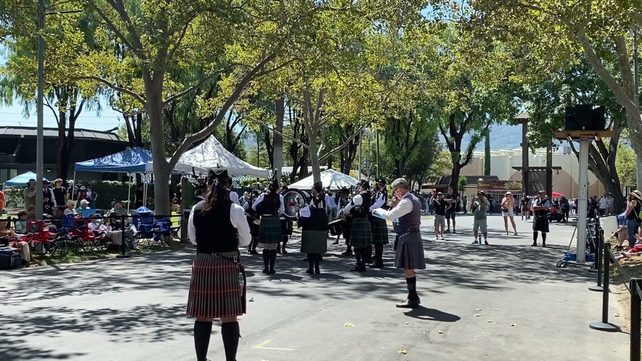 Monterey Bay Pipe Band Gr4 MSR  WUSPBA Pleasanton Gathering 2024