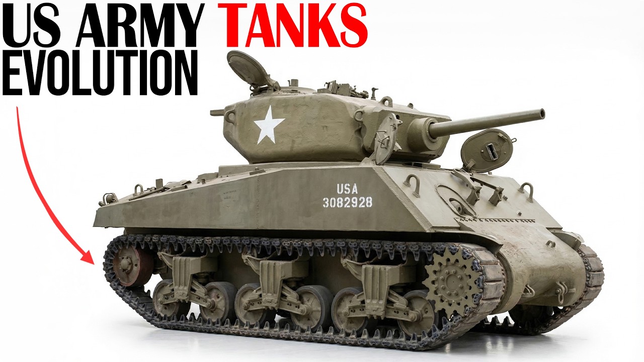 US Army Tanks Evolution