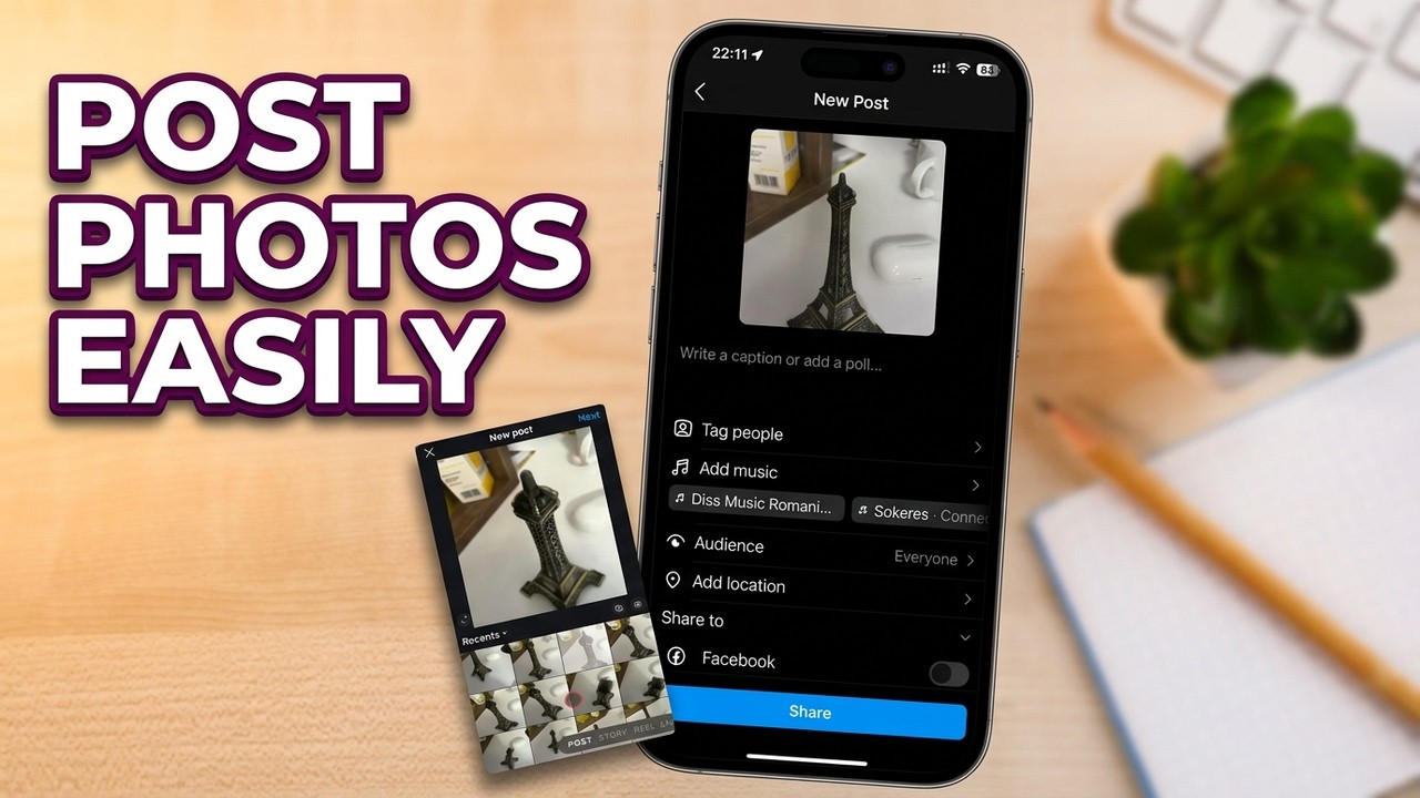 How to Upload a Photo on Instagram