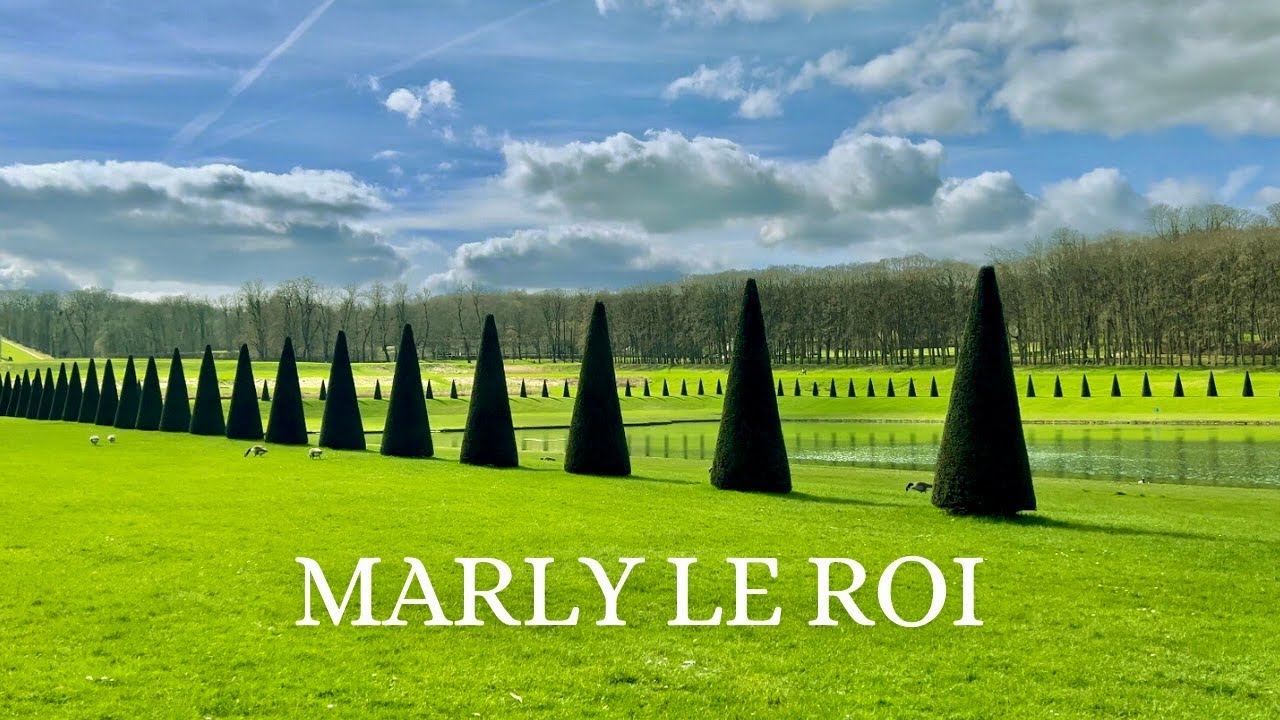 MARLY LE ROI, France 🇫🇷 | 30 Minutes Drive from Paris | Relaxing Day | French Vibes #discoverfrance 