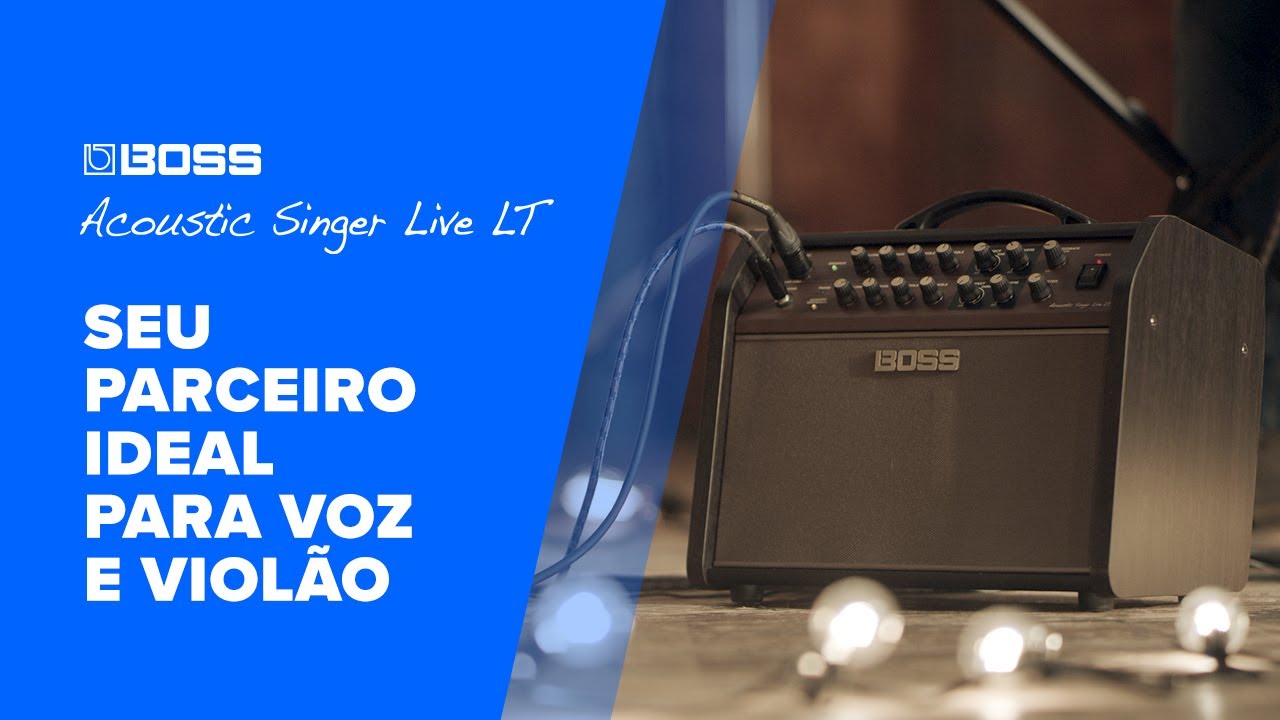 BOSS ACS Live LT | O Amp para Voz e Violão
