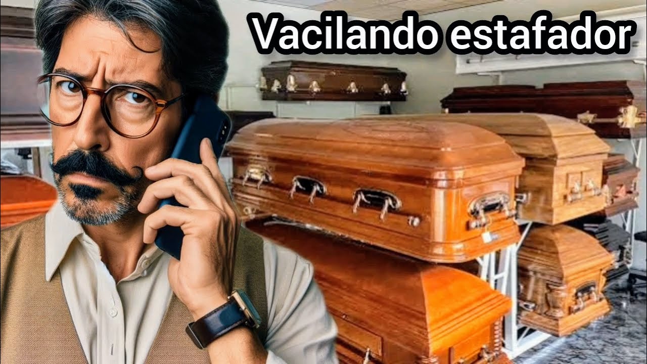 Extorsionador no quiere mercancia de mi funeraria (VACILANDO estafador telefónico)