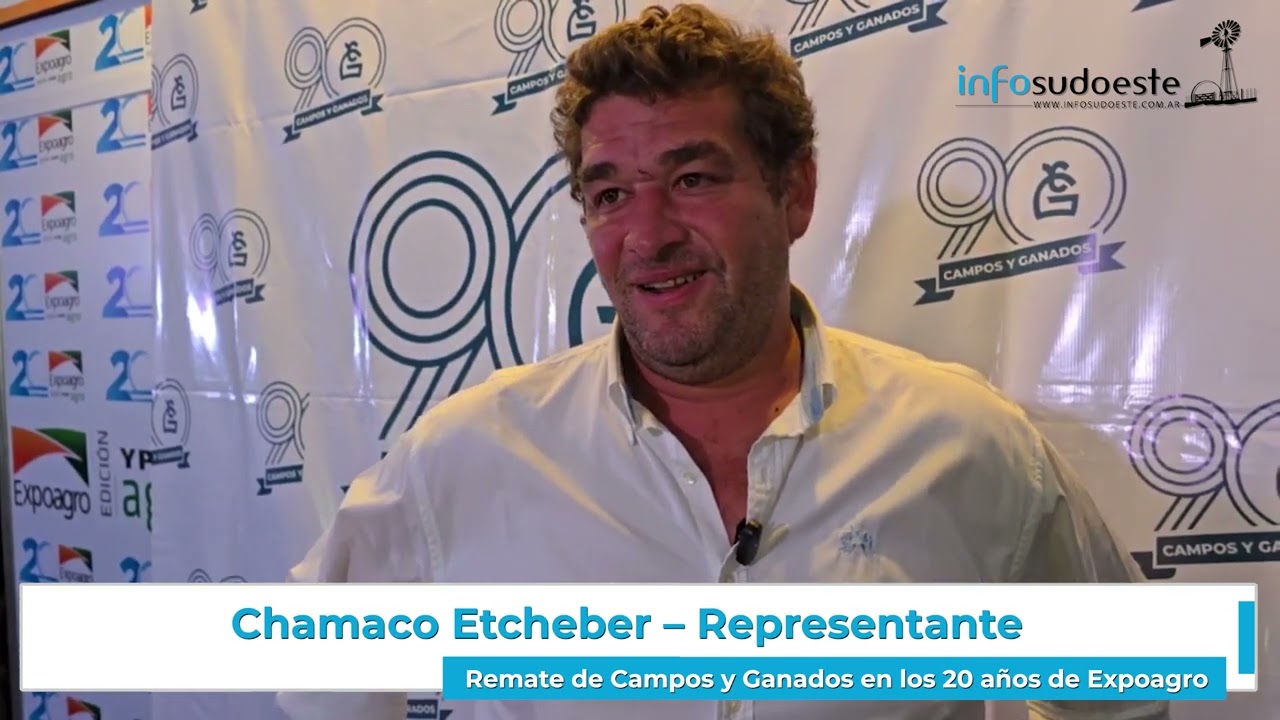Remate de Campos y Ganados en los 20 años de Expoagro