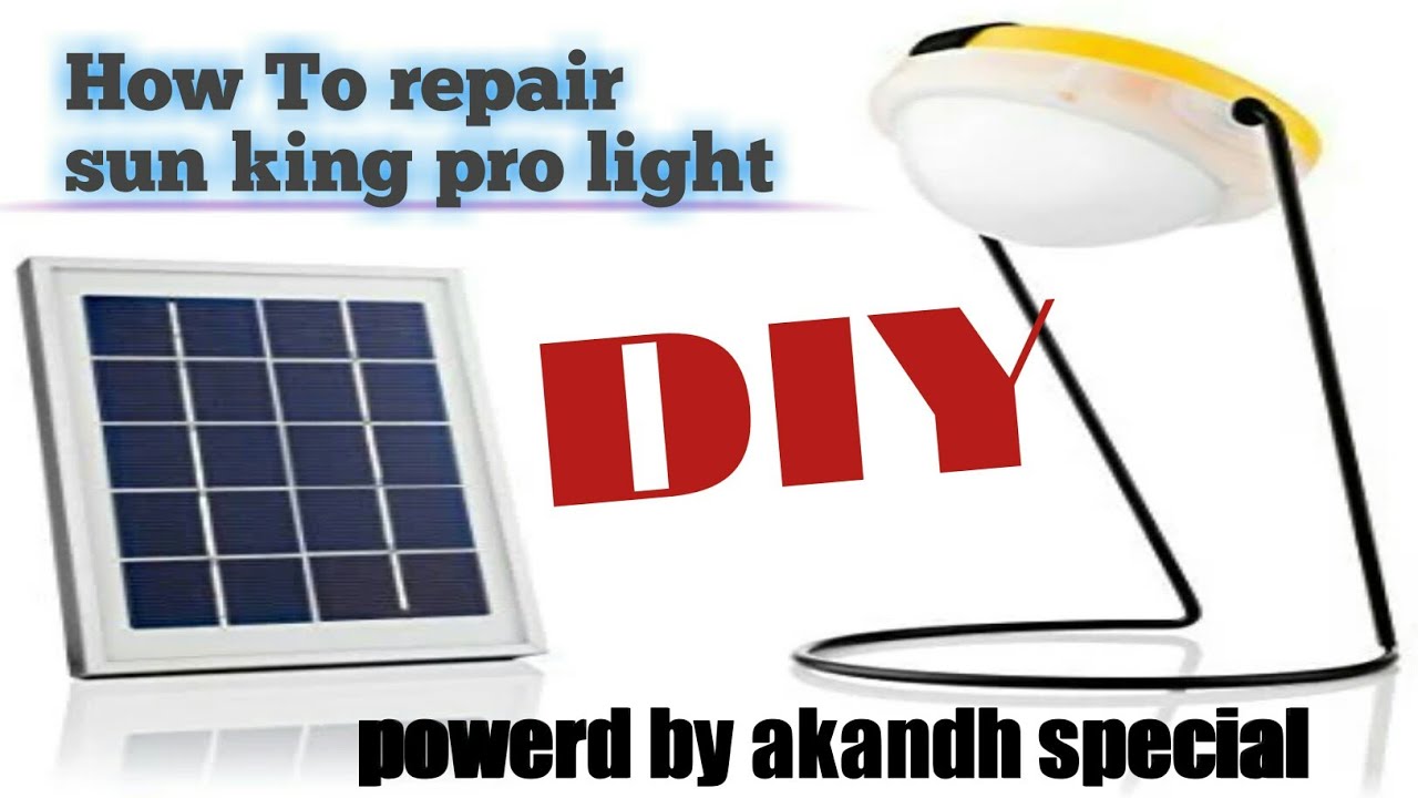 How to repair -//SUN KING PRO Light//-