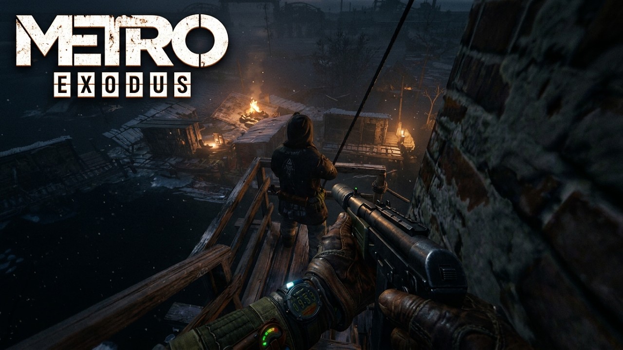 Metro Exodus - Stealth Kills No - HUD, GAMEPLAY ( 4k60FPS )