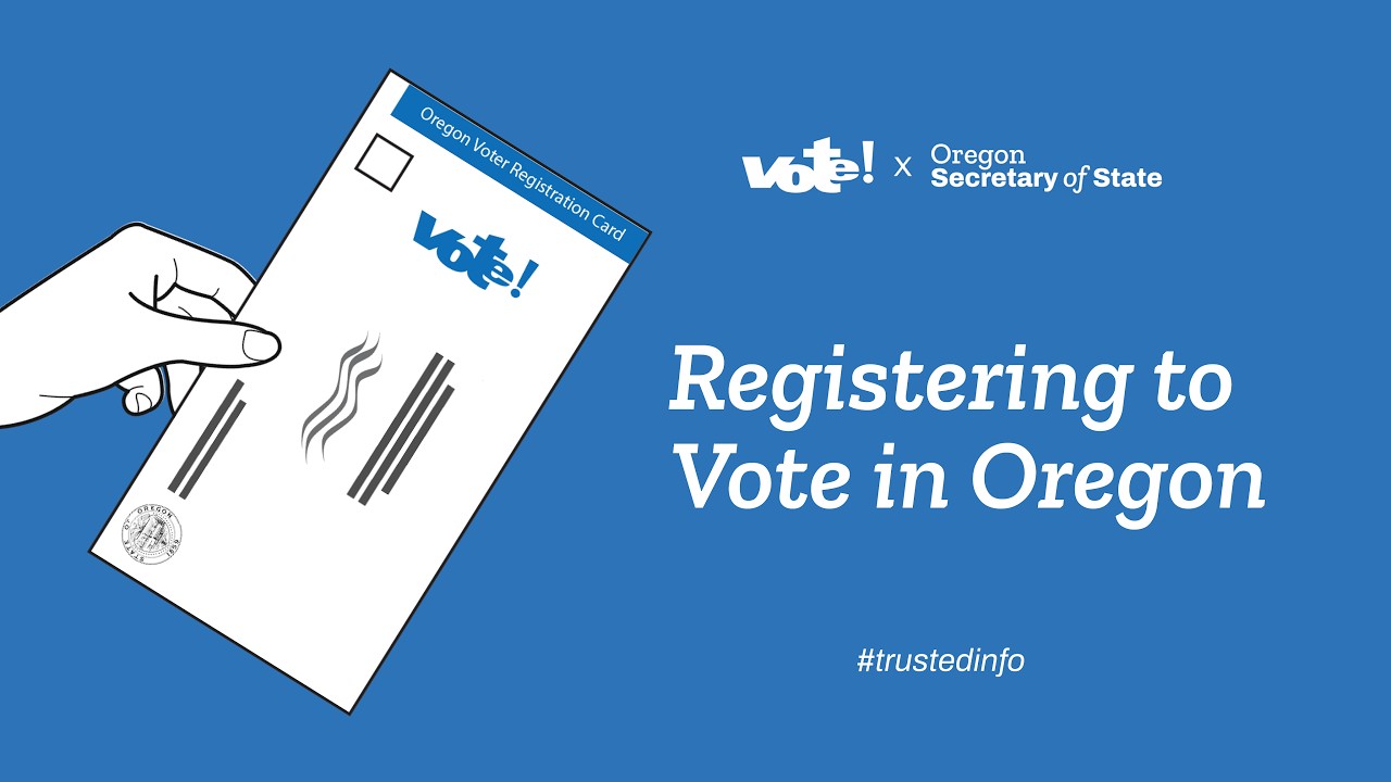 2026 Elections: Registering to Vote in Oregon