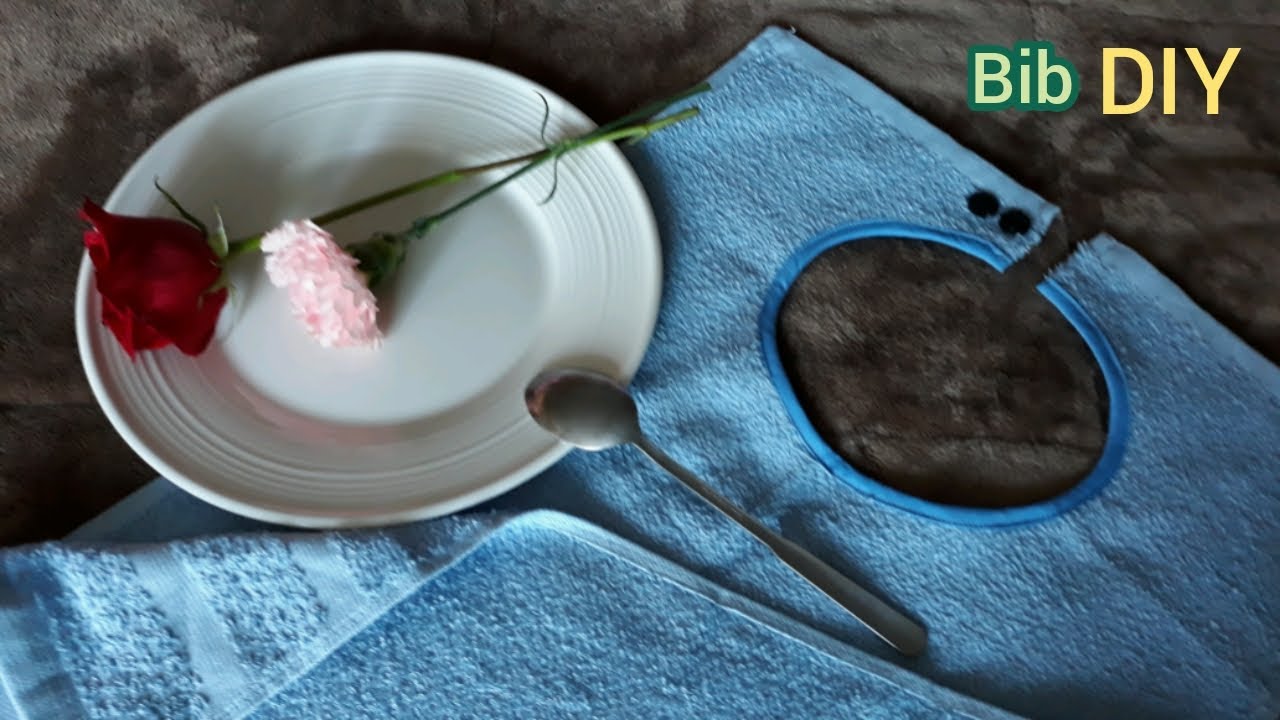 Simple Bib Idea | Towel Makeover | Bib Making | DIY