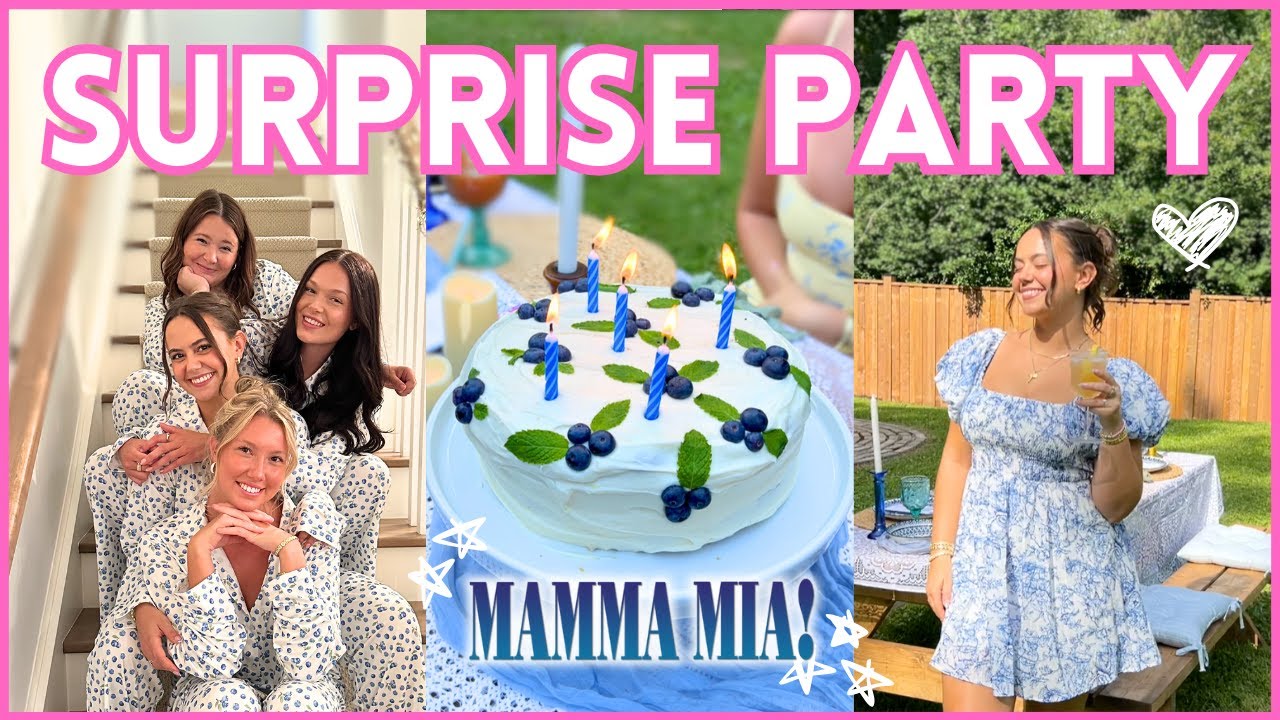 УСТРОЮ ДЛЯ ДРУЗЕЙ ВЕЧЕРИНКУ-СЮРПРИЗ!!! (тема Mamma Mia)