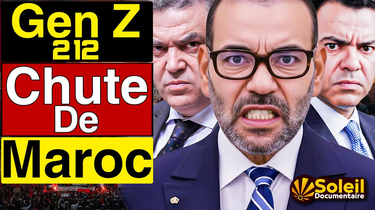 Maroc en &eacute;bullition : manifestations G&eacute;n&eacute;ration Z massives secouent le royaume et d&eacute;fient le pouvoir