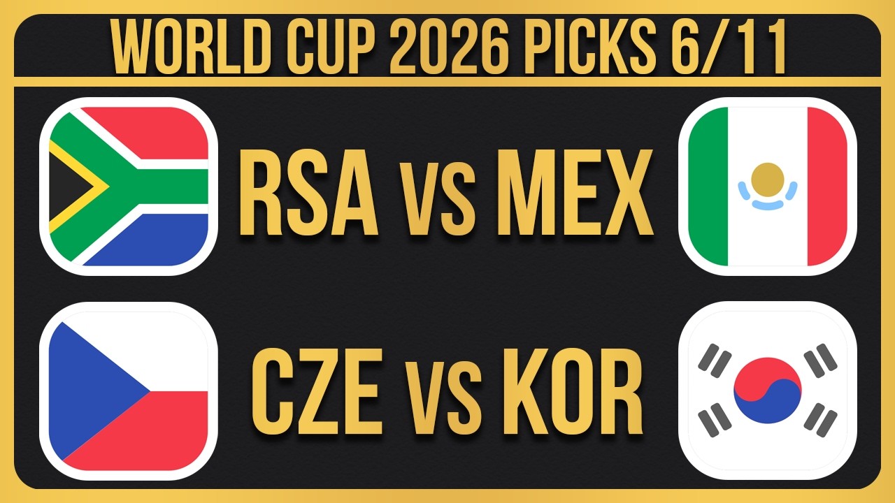 FREE World Cup 2026 Predictions Today | Free Betting Picks 6/11/26