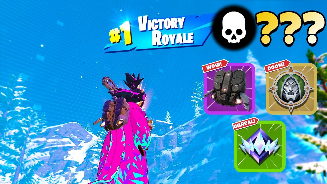 High Elimination Unreal Ranked Solo Zero Build Win Gameplay (Fortnite Chapter 5 Season 4)