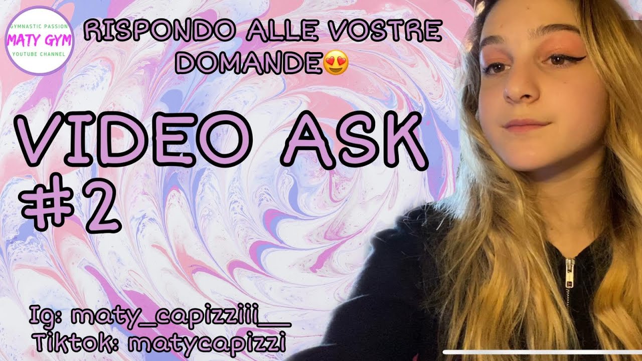 Video ASK #2 rispondo alle vostre domande😍-🤸MG🤙 Ginnastica Artistica