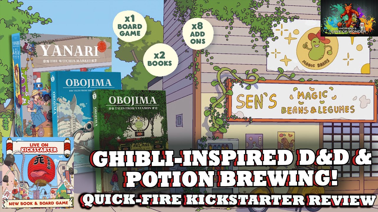 Obojima - Ghibli-Inspired D&D & Potion Brewing!