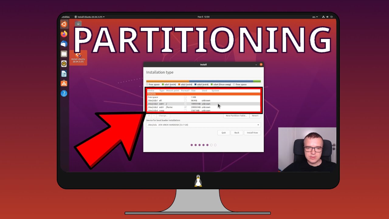 Рекомендации по разбиению Linux