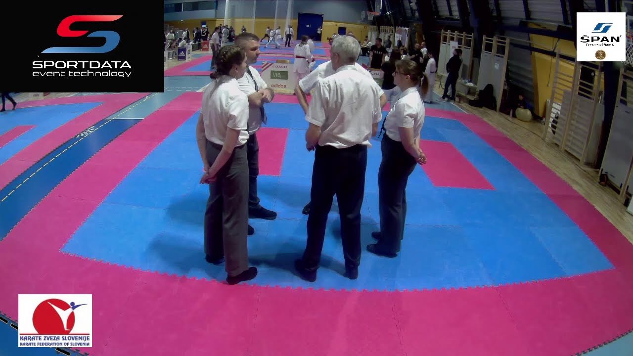 4 Tatami 1. državno pokalno tekmovanje, tekmovalni - rekreativni in Para karate