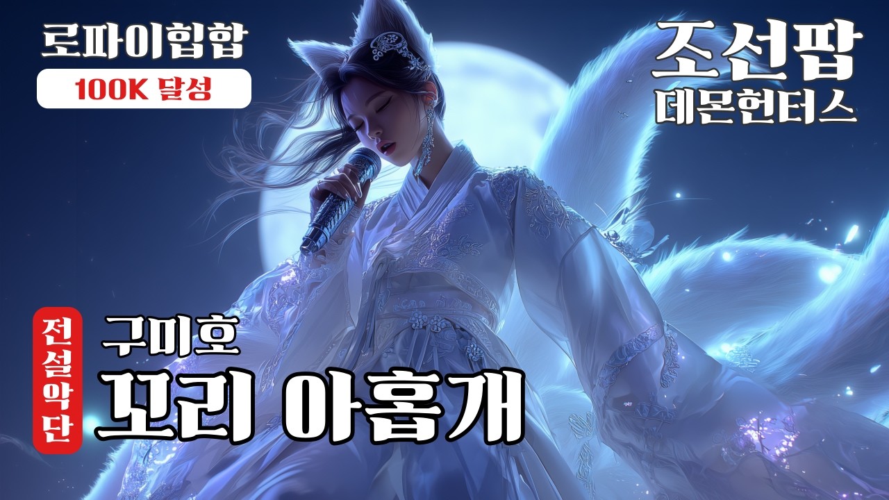 Группа Joseon Pop Demon Hunters 🦊 Gumiho исполняет песню Nine Tails (корейский традиционный хип-хоп)