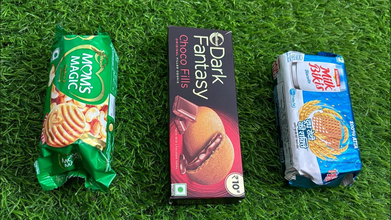 Mom's Magic vs Dark Fantasy vs Milk Bikis ll cookies 🍪🍪 ll biscuits 🍪🍪 ll