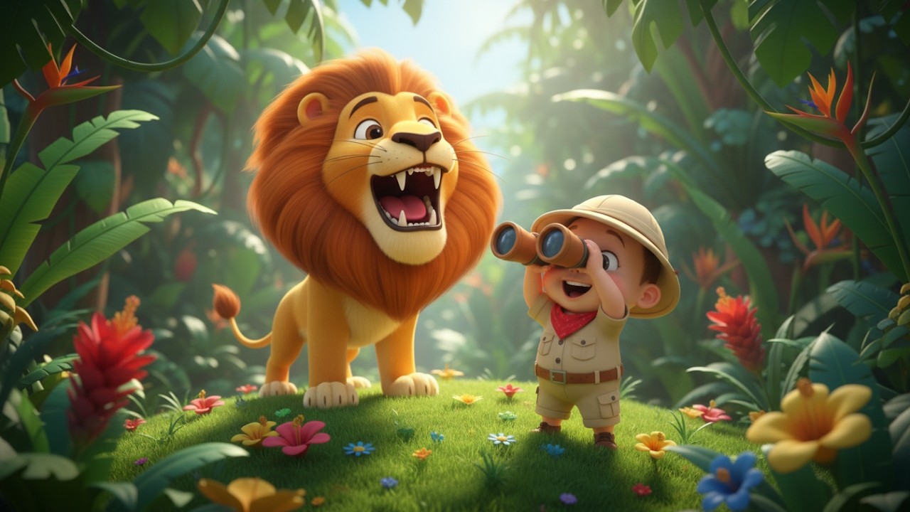 ¿Qué Animales Vemos en la Jungla? 🌴🐾 | Canciones infantiles educativas | Baby Song Español para