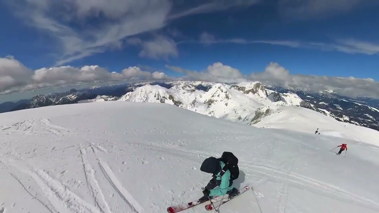 Cavallo di Pontebba - neve d'aprile sulle Alpi Carniche - 16 Aprile 2023
