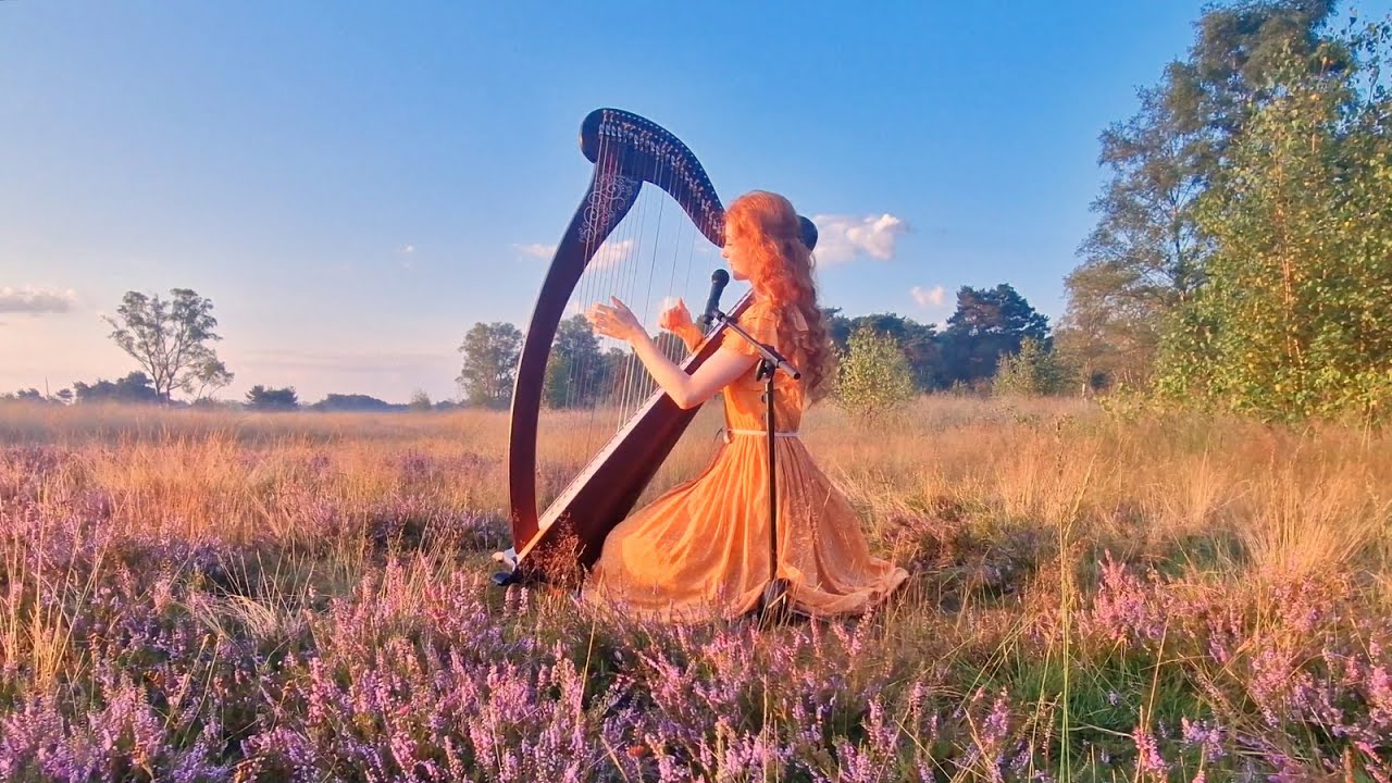 Songbird - Fleetwood Mac - harp and voice cover ♫︎ Inge Louisa