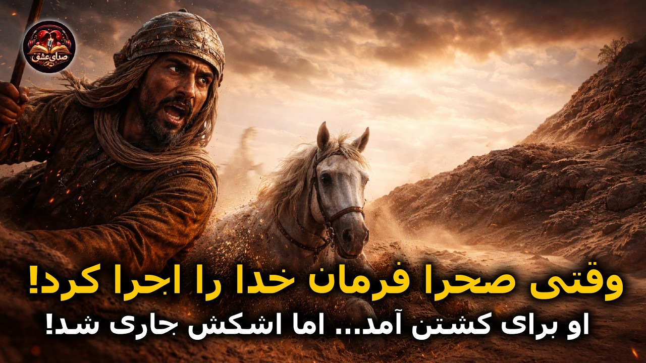 🔥 شبی که تاریخ عوض شد | تعقیب پیامبر، فرو رفتن اسب سراقة و وعده دستبندهای کِسری! | صدای عشق
