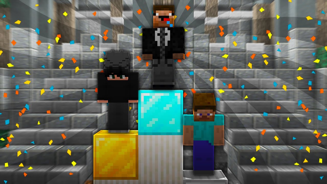 Clutching a sweaty skywars tournament