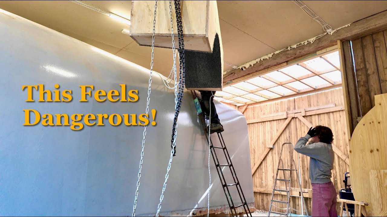 Hull Turning Wheels Coming Together - Ep. 393 RAN Sailing