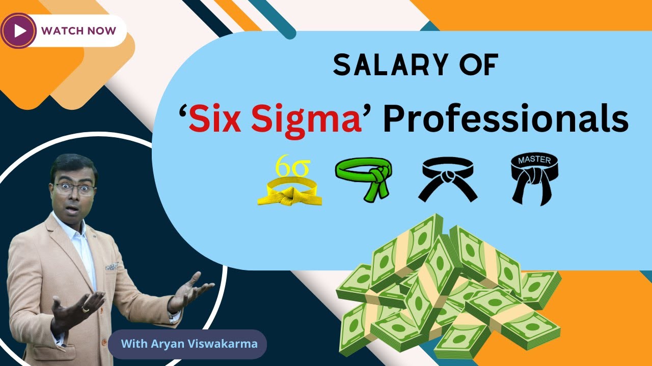 Salary of Six Sigma Professionals Globally & in India | Yellow Belt, Green Belt, Black Belt & MBB |