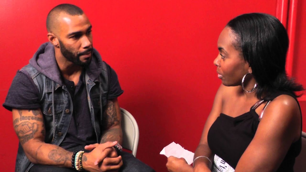 Celebrity Entertainment Journalist Leslie J. Griffin Interviews Actor Omari Hardwick