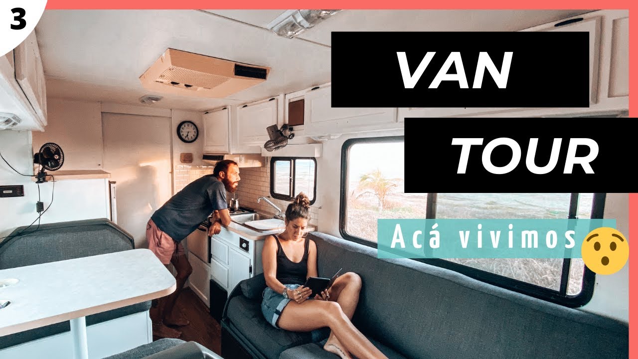 VAN TOUR 🚌| El motorhome MÁS COMODO para viajar por el mundo | RV TOYOTA winnebago warrior 91´😍