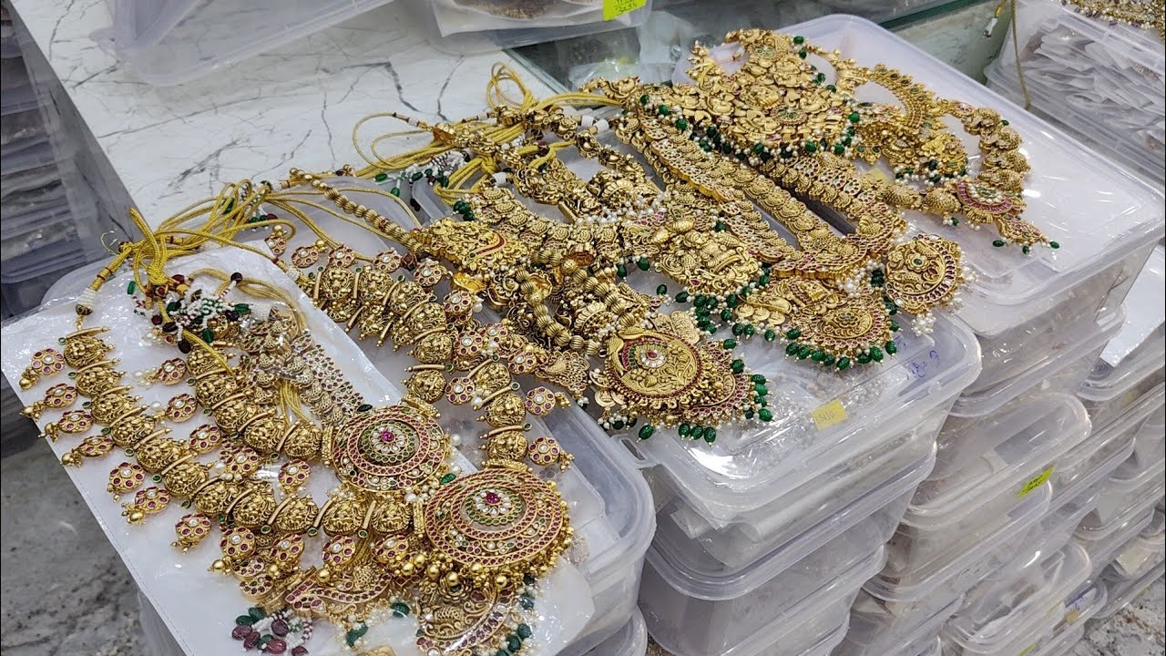 50Rs/- Chickpet Bangalore Wholesale Jewellery/Bridal&Temple Jewellery/Courier AVL/Shopping