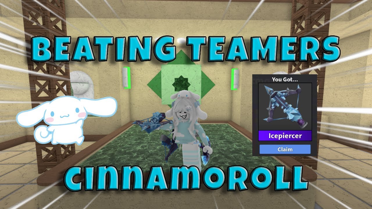 BEATING TEAMERS as CINNAMOROLL in MM2!