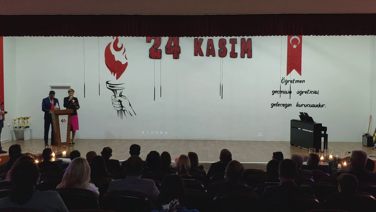 24 KASIM ÖĞRETMENLER GÜNÜ İLÇE PROGRAMI