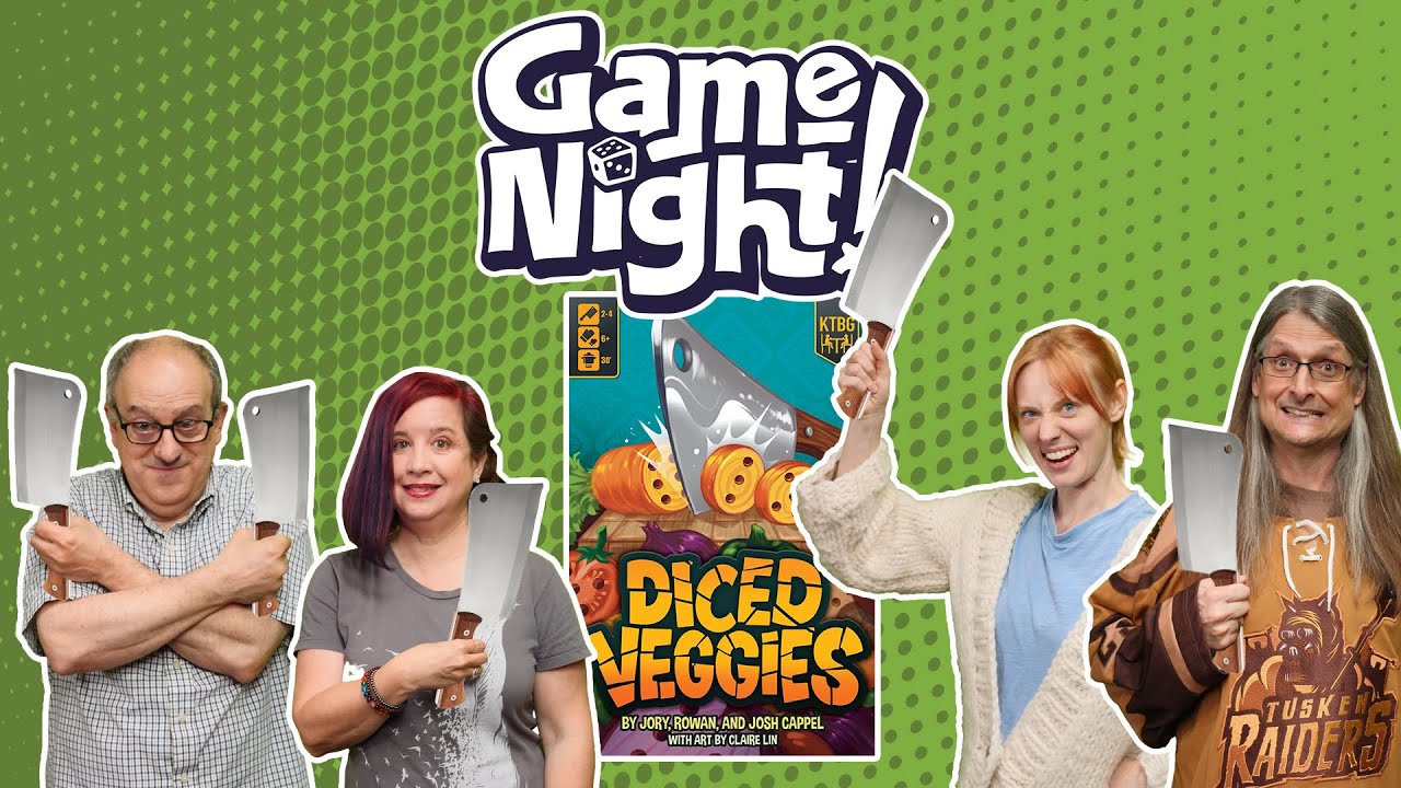 Diced Veggies - GameNight! Se11 Ep 22  - How to Play and Playthrough