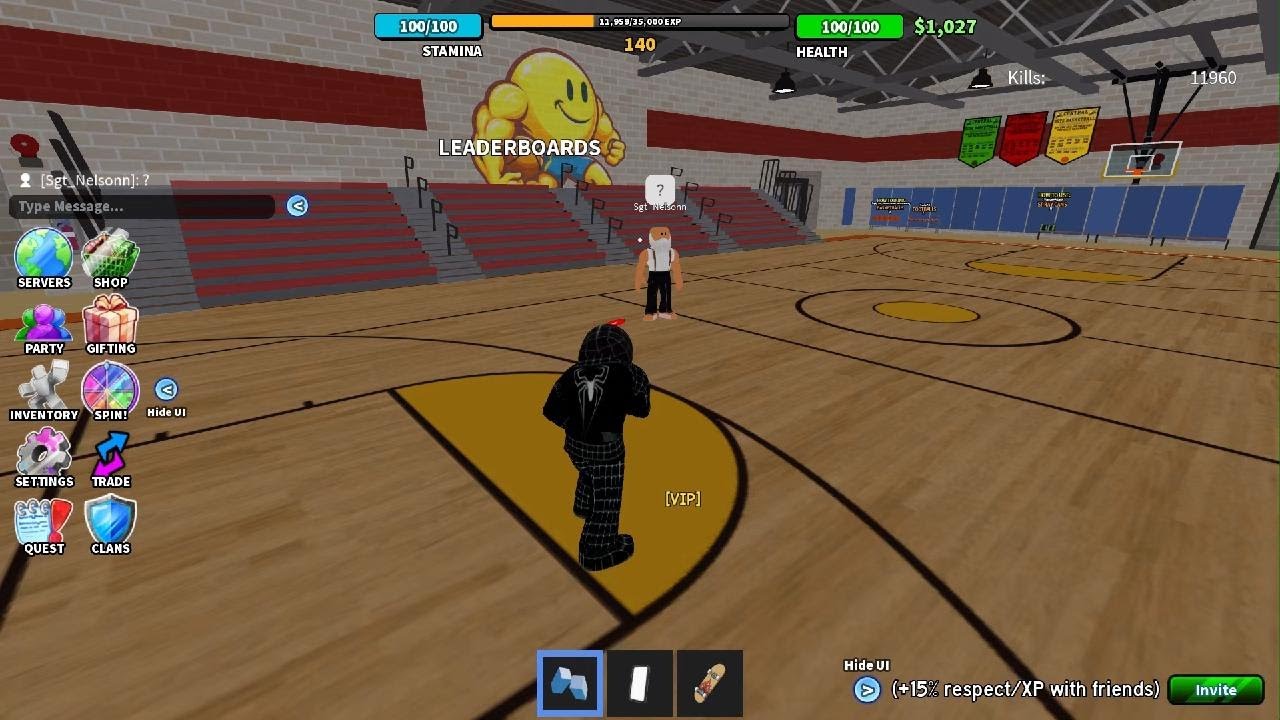I 1v1 my friend as Spiderman in Roblox Fight In A School