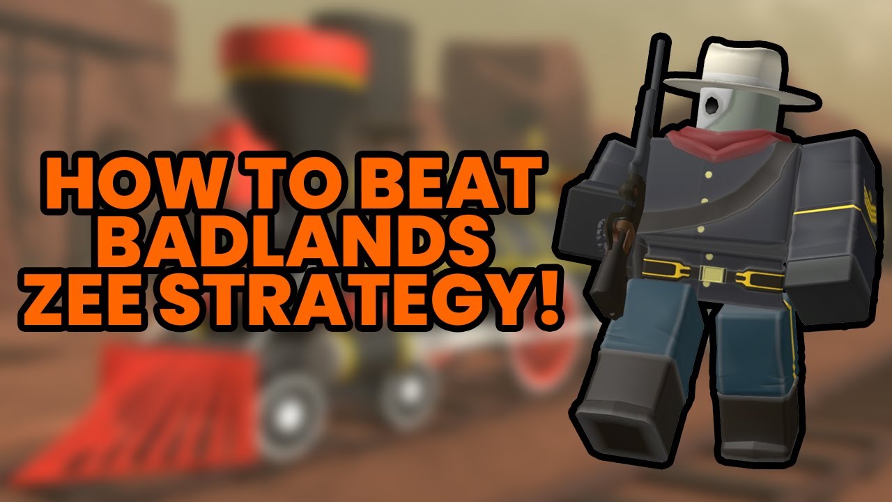 How To Trio Badlands Zee Strategy | No Special Towers! (Tower Defense Simulator)