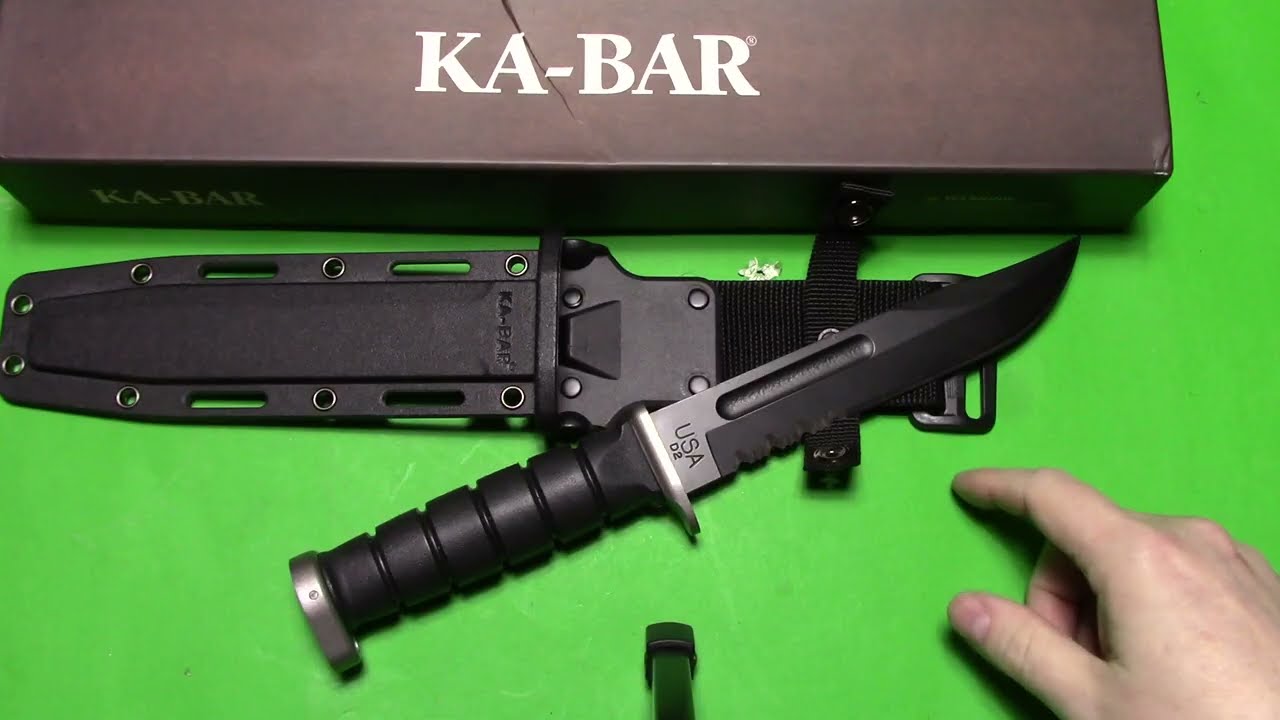 Подделка боевого ножа KA-BAR D2 Extreme.