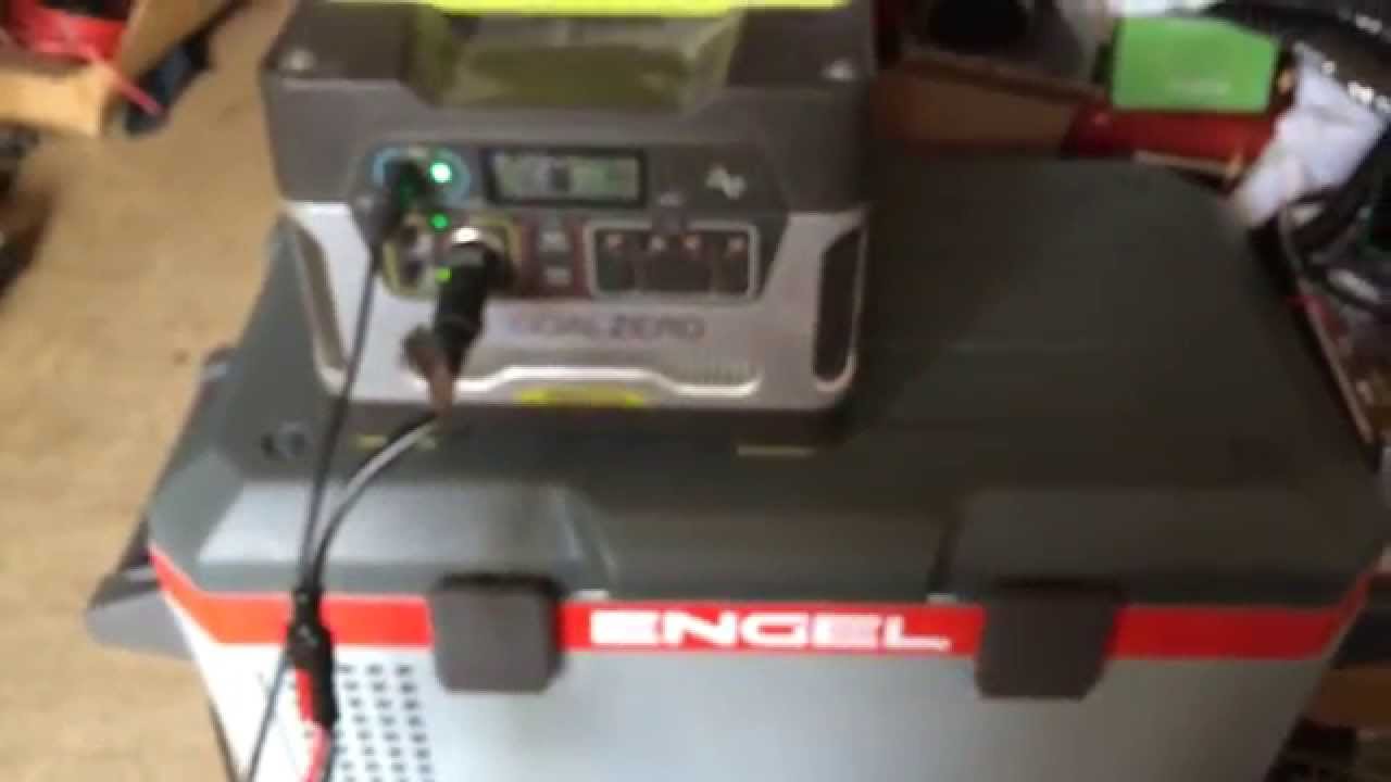 Review - Engel Fridge Freezer on a Goal Zero Yeti 400 + 74 Watt Flexible Solarmodul