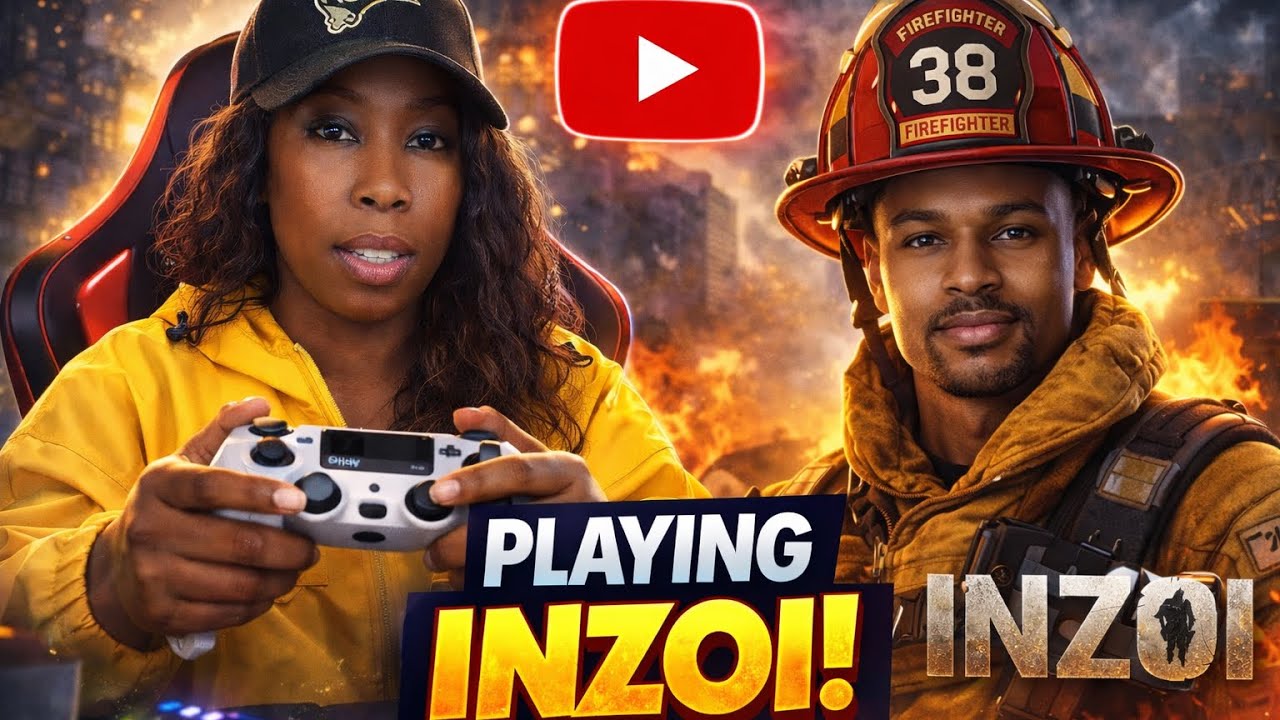 Handsome Firefighter 🚒 | Inzoi Ep. 1