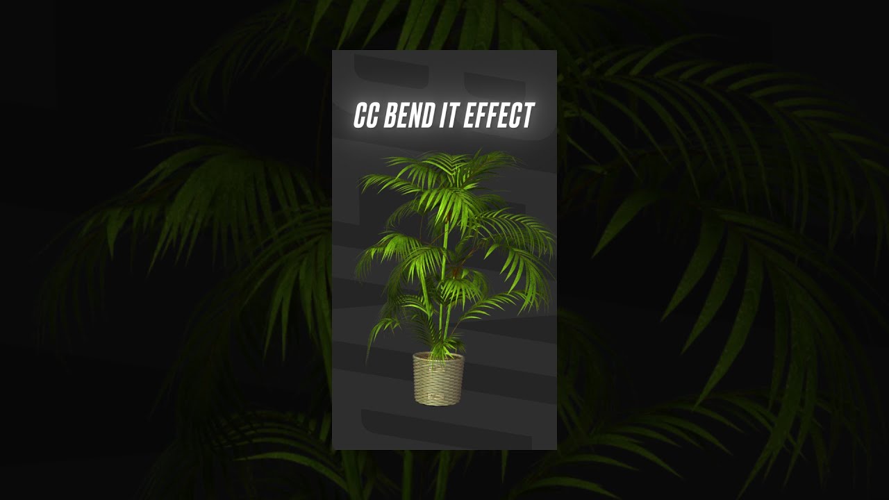 CC Bend It Effect in After Effects - Tutorial