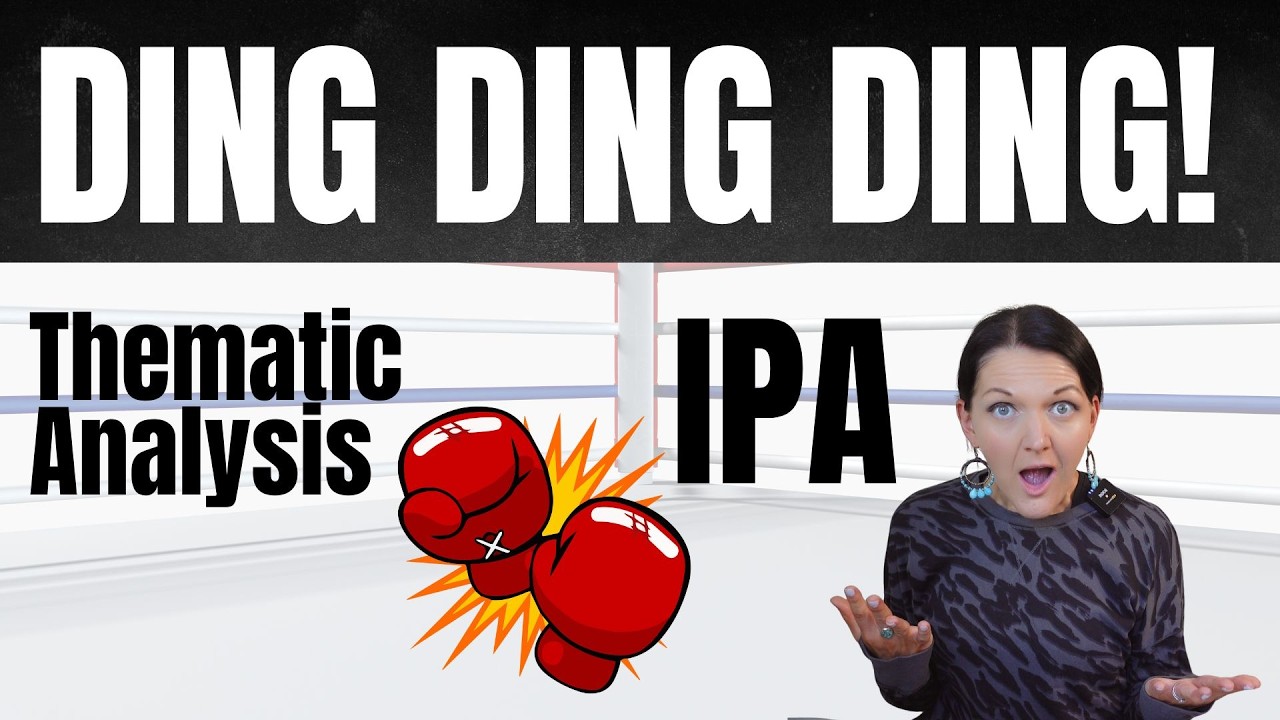 Can’t decide between IPA and Thematic Analysis? Learn what’s best for your research study