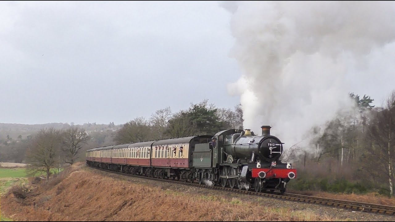 7812 'Erlestoke Manor's Final Weekend on the Severn Valley Railway - 30/12/2017