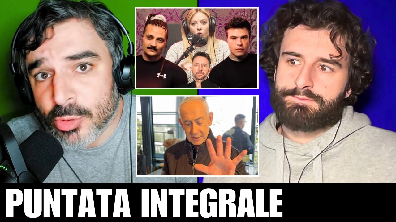 Meloni a Pulp e Scanzi no, Bibi è vivo? Sionismo e Lazzarin DISTRUGGONO WesaChannel