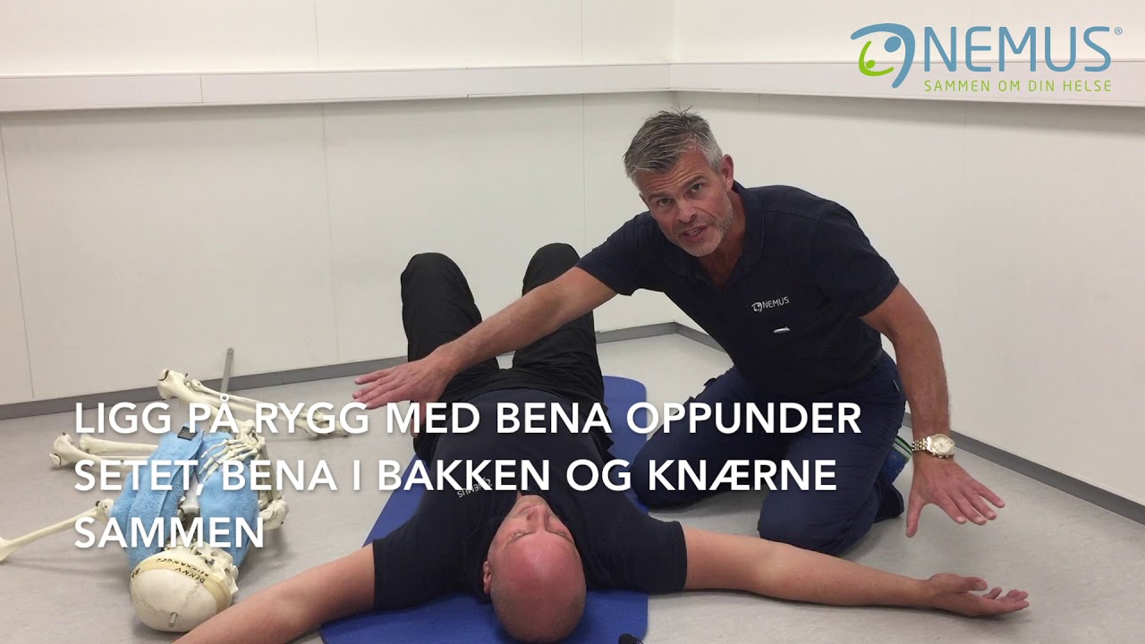 Enkle øvelser for ryggsmerter