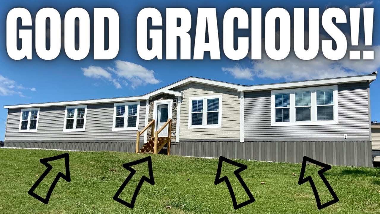GOOD GRACIOUS! This home TAKES the CAKE! MASSIVE & ELEGANT double wide! Mobile Home Tour