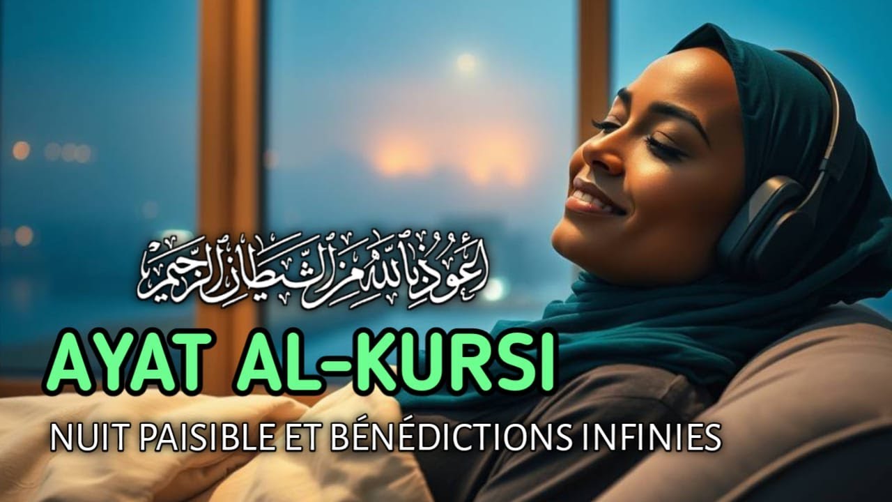 Voix Douce Ayat Kursi ⭐ Sérénité Profonde et Défense Spirituelle