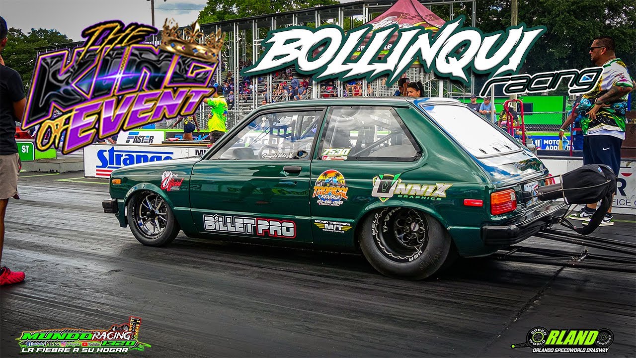 13B Powered Toyota Starlet “Bollinqui Racing” @ Orlando Speedworld Dragway