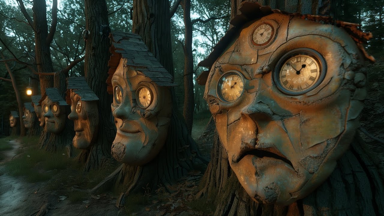 10 Eerie Forest Discoveries | Immersive AI ASMR Experience